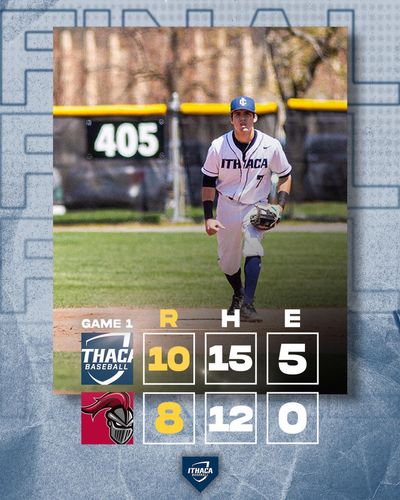 Image post by @ithacabaseball on Instagram