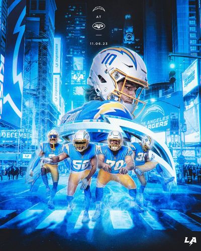 Image post by @chargers on Twitter