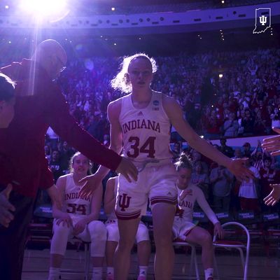 Video post by @IndianaWBB on Twitter