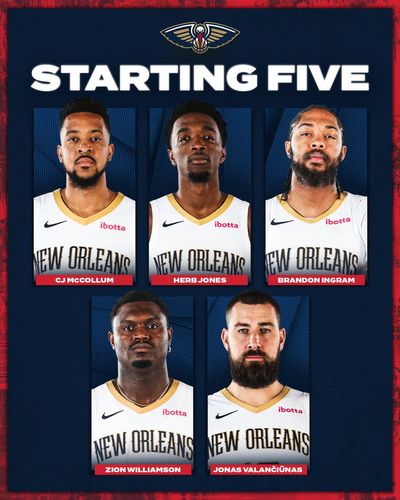 Image post by @PelicansNBA on Twitter