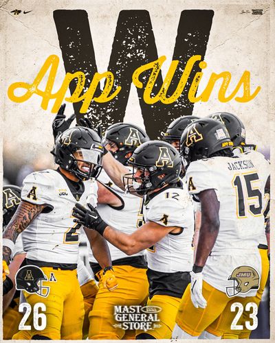 Image post by @appstate_fb on Instagram