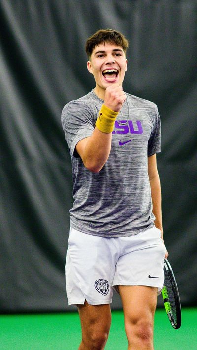 Video post by @lsutennis on Instagram
