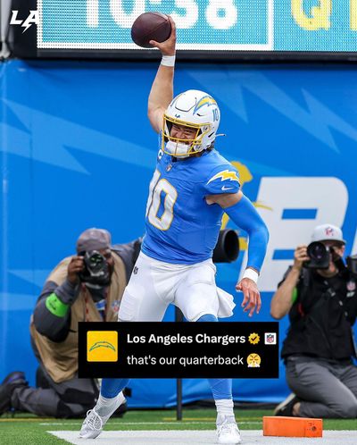 Image post by @chargers on Instagram