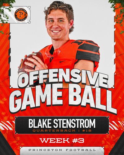 Image post by @PrincetonFTBL on Twitter