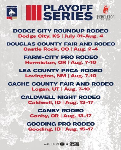 Image post by @PRCAProRodeo on Facebook