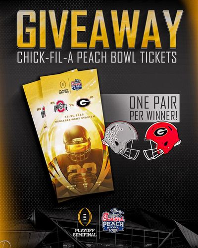 Image post by @CFAPeachBowl on Twitter