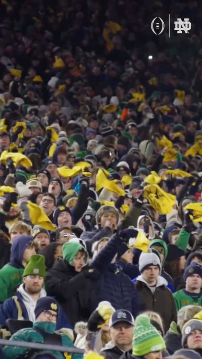 Video post by @ndfootball on Instagram