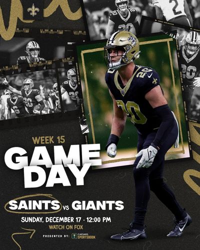Image post by @Saints on Twitter