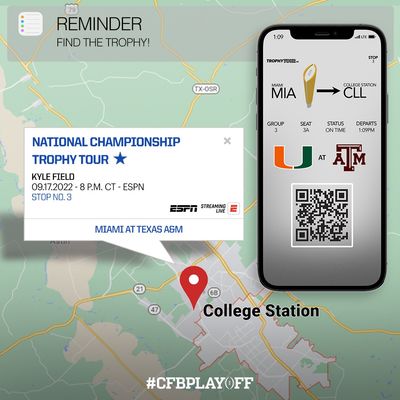 Image post by @cfbplayoff on Instagram