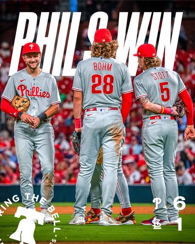 Image post by @Phillies on Twitter