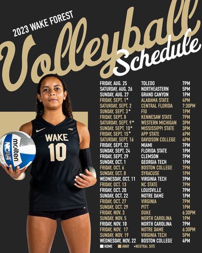 Image post by @wakevolleyball on Instagram