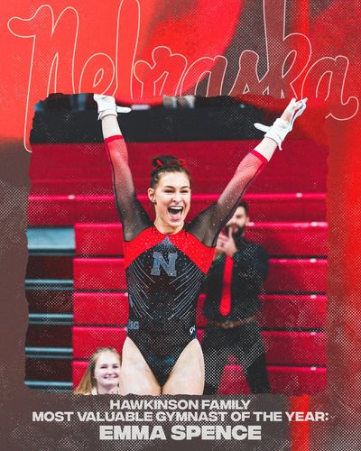 Image post by @HuskersWGym on Twitter