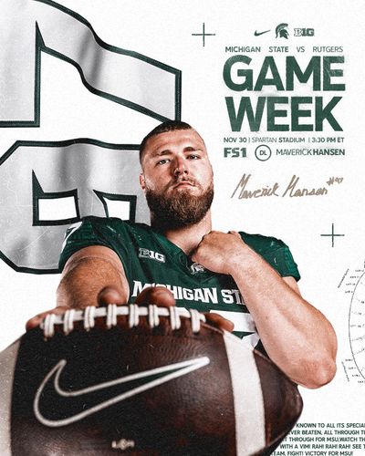 Image post by @msu_football on Instagram