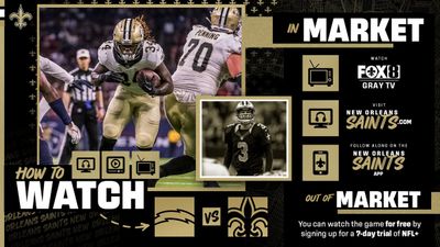 Image post by @saints on Twitter