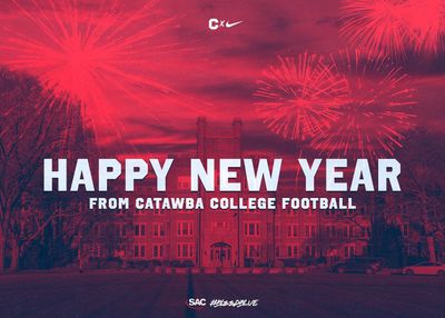 Image post by @catawbafootball on Instagram