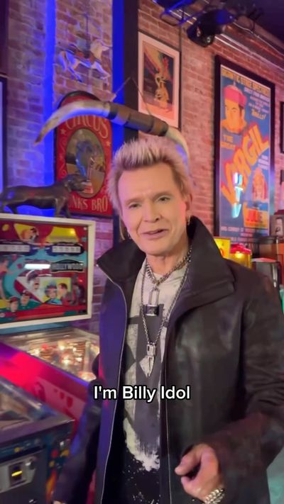 Video post by @billyidol on Instagram