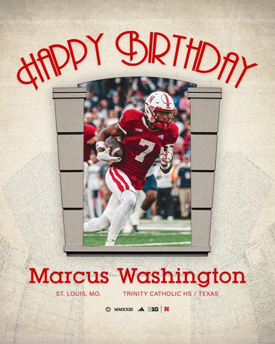 Image post by @huskerfootball on Instagram