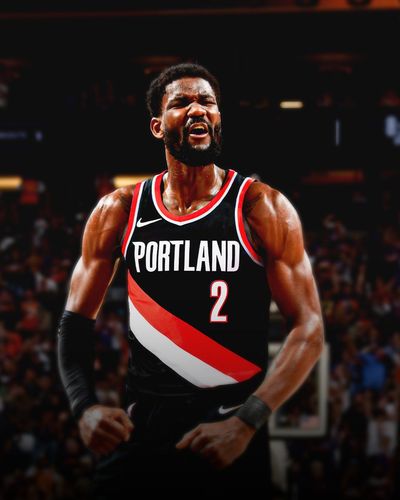 Image post by @trailblazers on Twitter