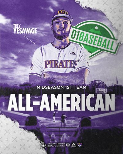Image post by @ecu_baseball on Instagram