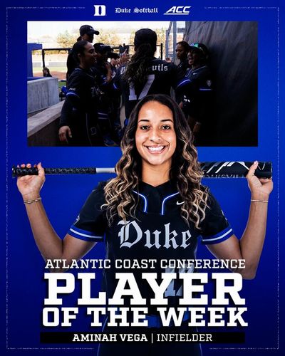 Video post by @DukeSOFTBALL on Twitter