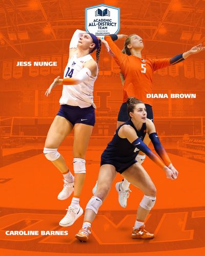 Image post by @IlliniVBall on Twitter