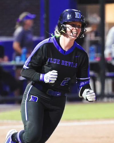 Video post by @DukeSOFTBALL on Twitter