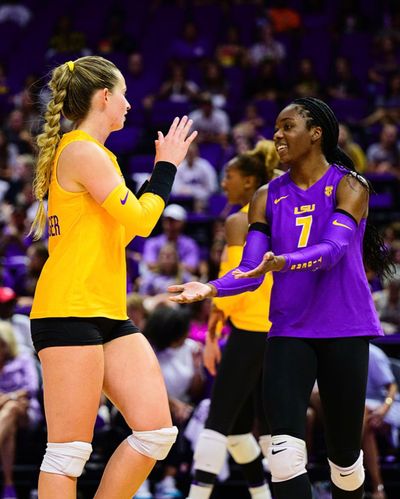 Image post by @lsuvolleyball on Instagram