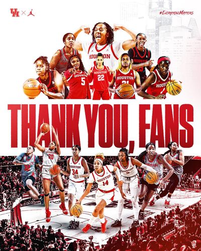 Image post by @uhcougarwbb on Instagram