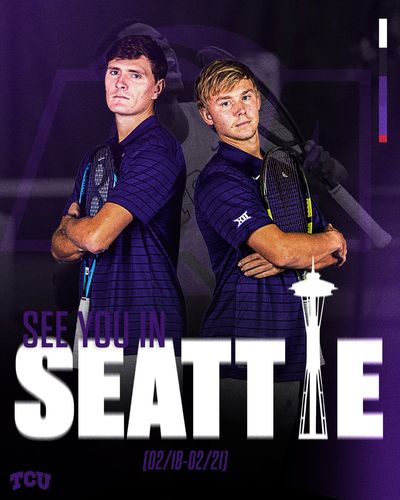 Image post by @TCUMensTennis on Twitter