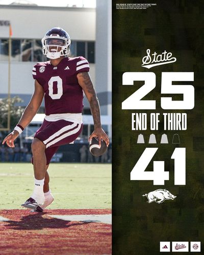 Image post by @HailStateFB on Twitter