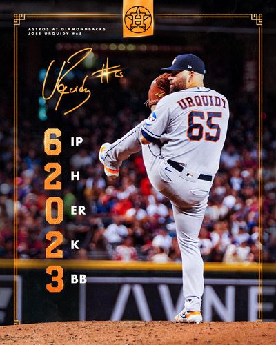 Image post by @astros on Twitter