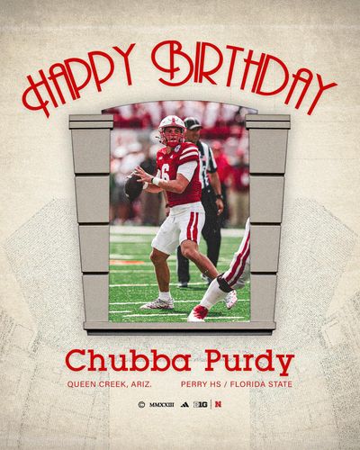 Image post by @huskerfootball on Instagram