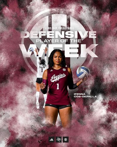 Image post by @aggievolleyball on Instagram