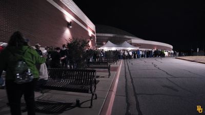 Video post by @BaylorMBB on Twitter