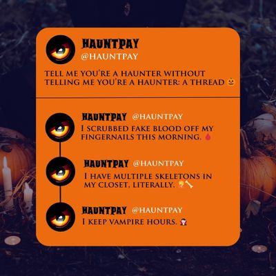 Image post by @hauntpay on Instagram