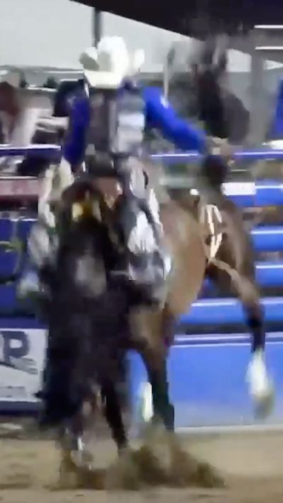 Video post by @PRCAProRodeo on Facebook