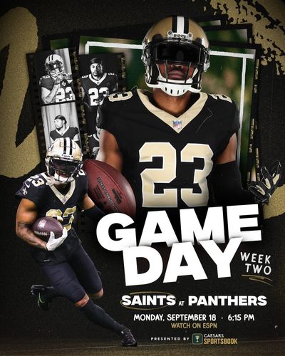 Image post by @Saints on Twitter
