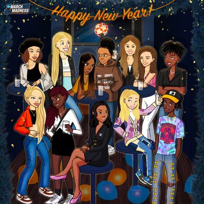 Image post by @MarchMadnessWBB on Twitter