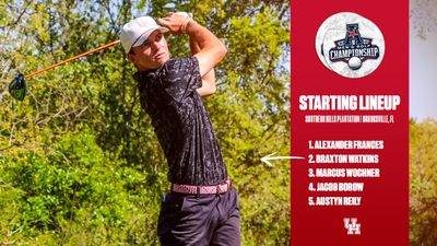 Image post by @UHCougarMGolf on Twitter