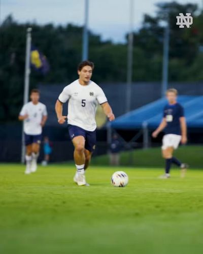 Video post by @NDMenSoccer on Twitter