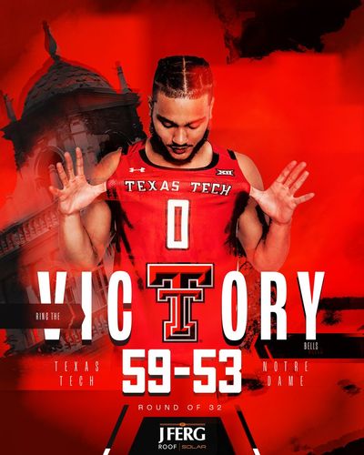 Image post by @TexasTechMBB on Twitter