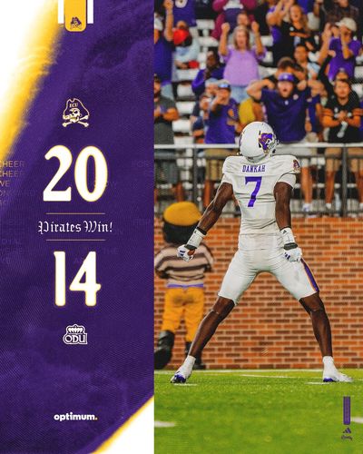 Image post by @ECUPiratesFB on Twitter