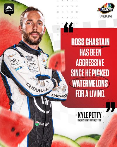 Image post by @nascaronnbc on Instagram