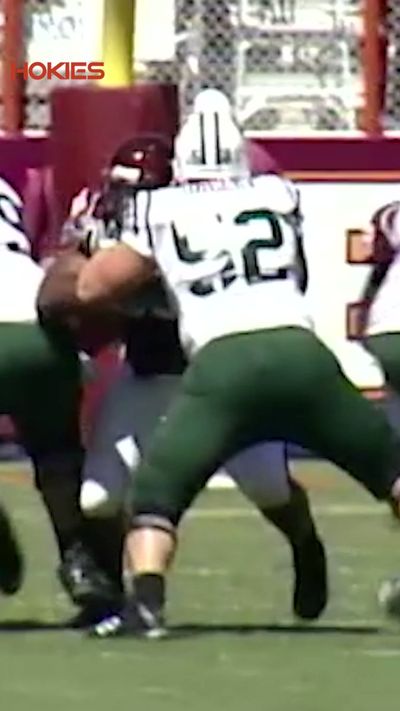 Video post by @HokiesFB on Twitter