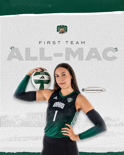 Image post by @OhioBobcatsVB on Twitter