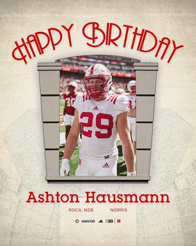 Image post by @huskerfootball on Instagram