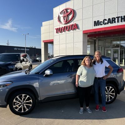 Image post by @mccarthytoyotas on Instagram