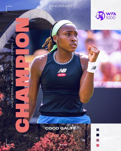 Image post by @WTA on Twitter