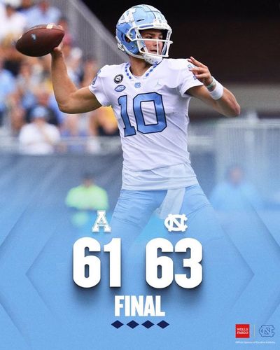 Image post by @uncfootball on Instagram