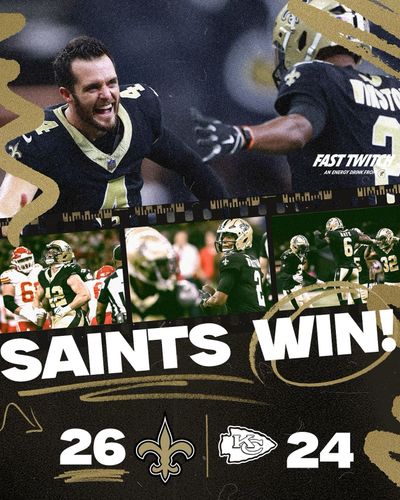 Image post by @saints on Instagram